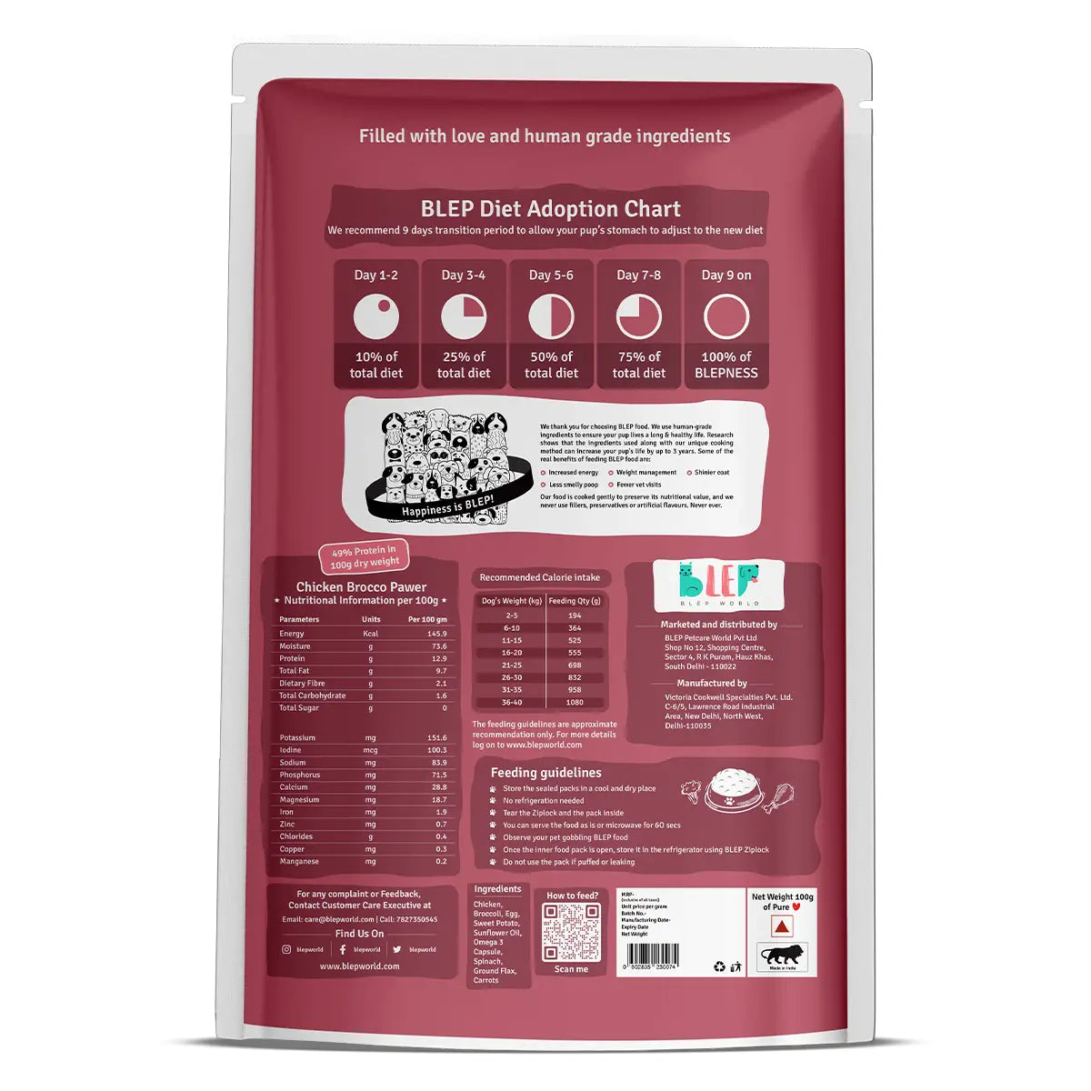 BLEP All-In-One Dog Food Trial Pack - Food, Broth & Treat