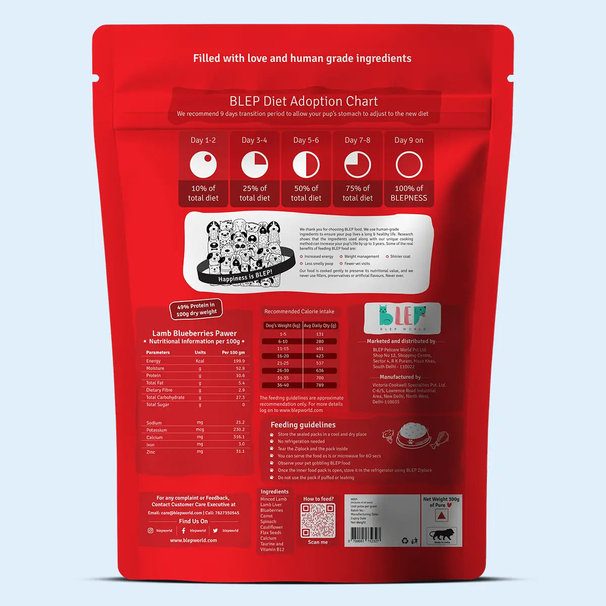 #Packs_30 packs, #Size_300g