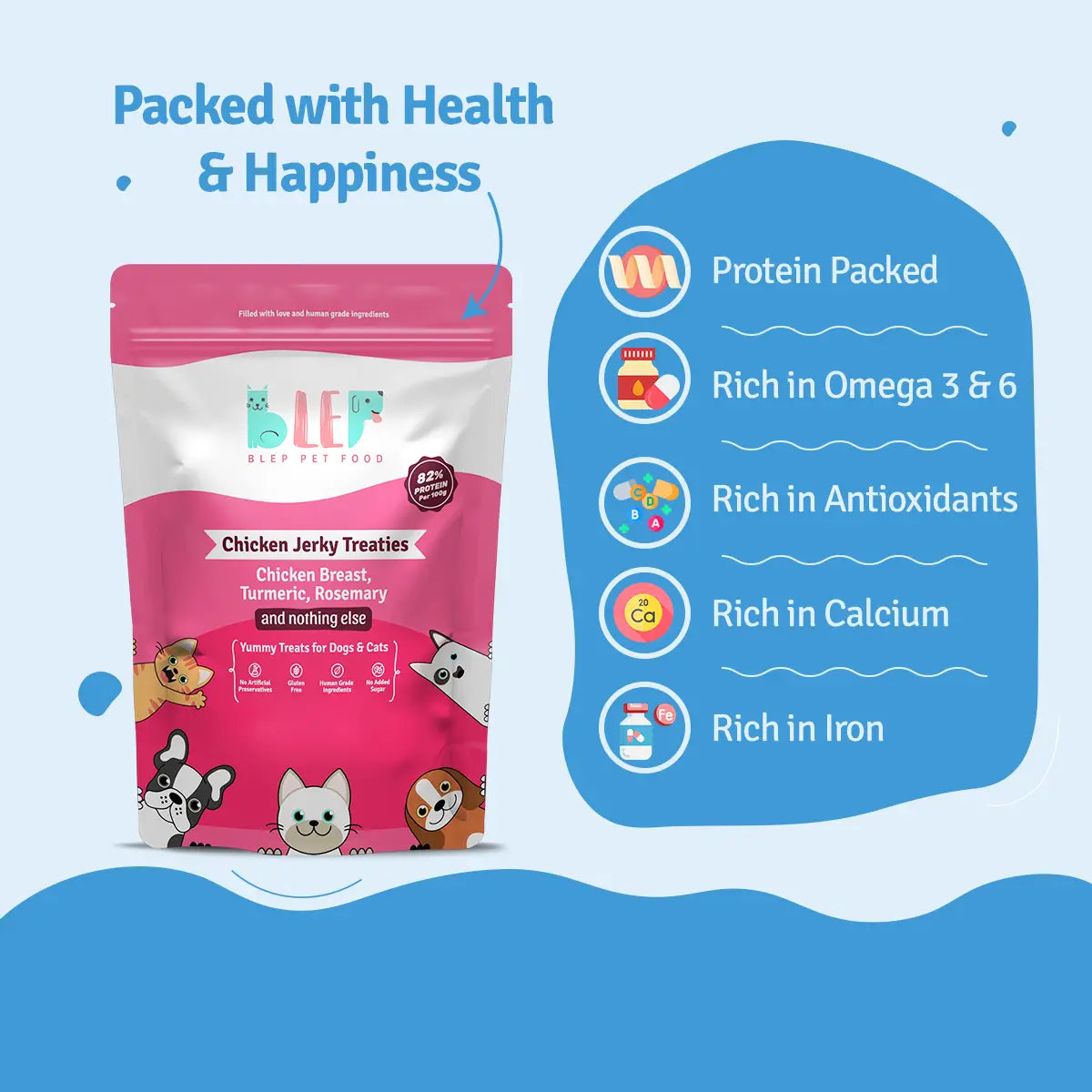BLEP All-In-One Dog Food Trial Pack - Food, Broth & Treat