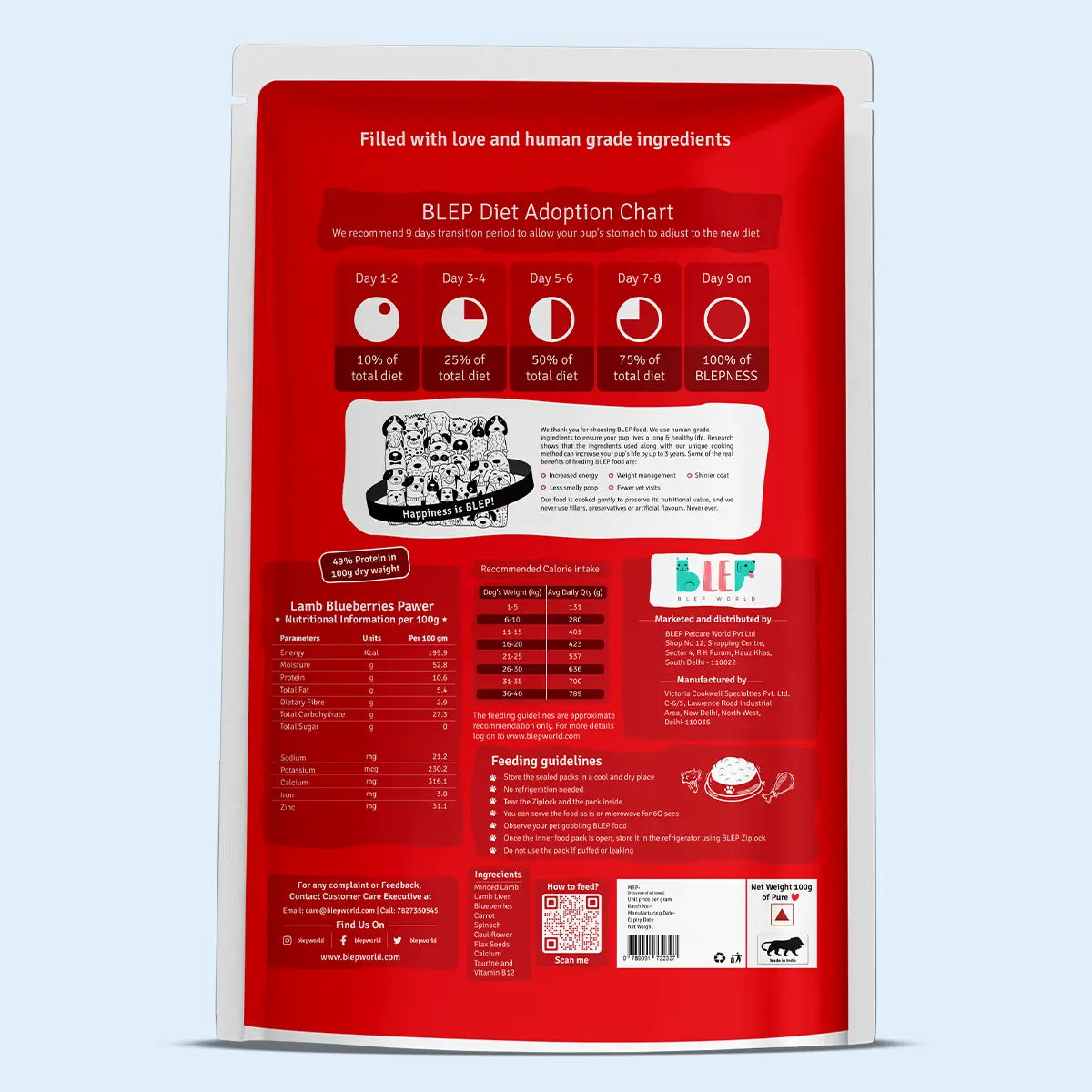 BLEP All-In-One Dog Food Trial Pack - Food, Broth & Treat