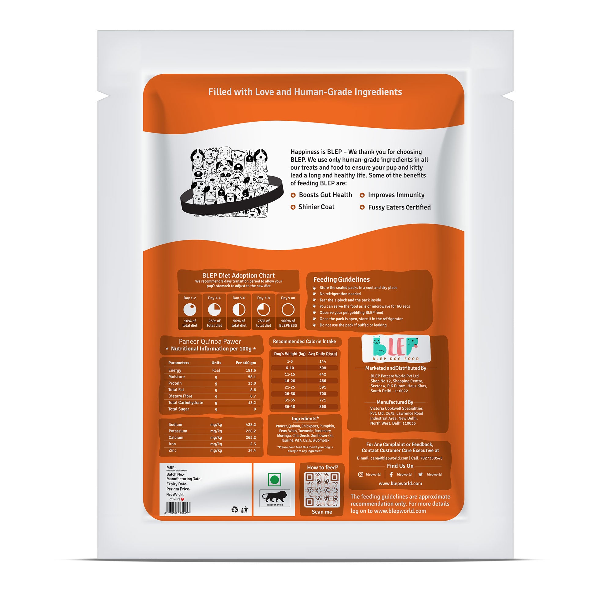 All Recipes Dog Food Trial Pack (Chicken, Lamb, Fish, Paneer)