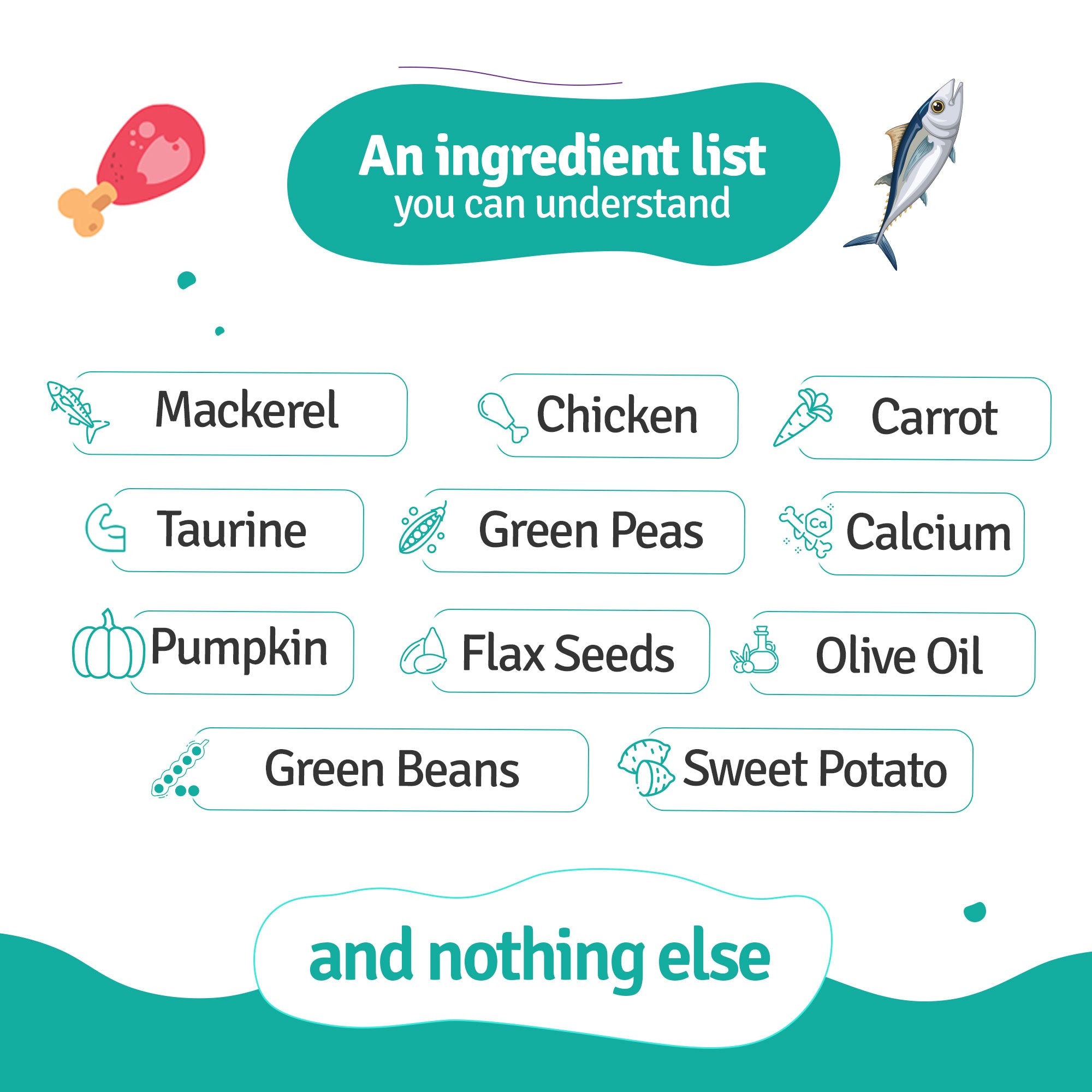 Fish Beans Dog Food Trial Pack