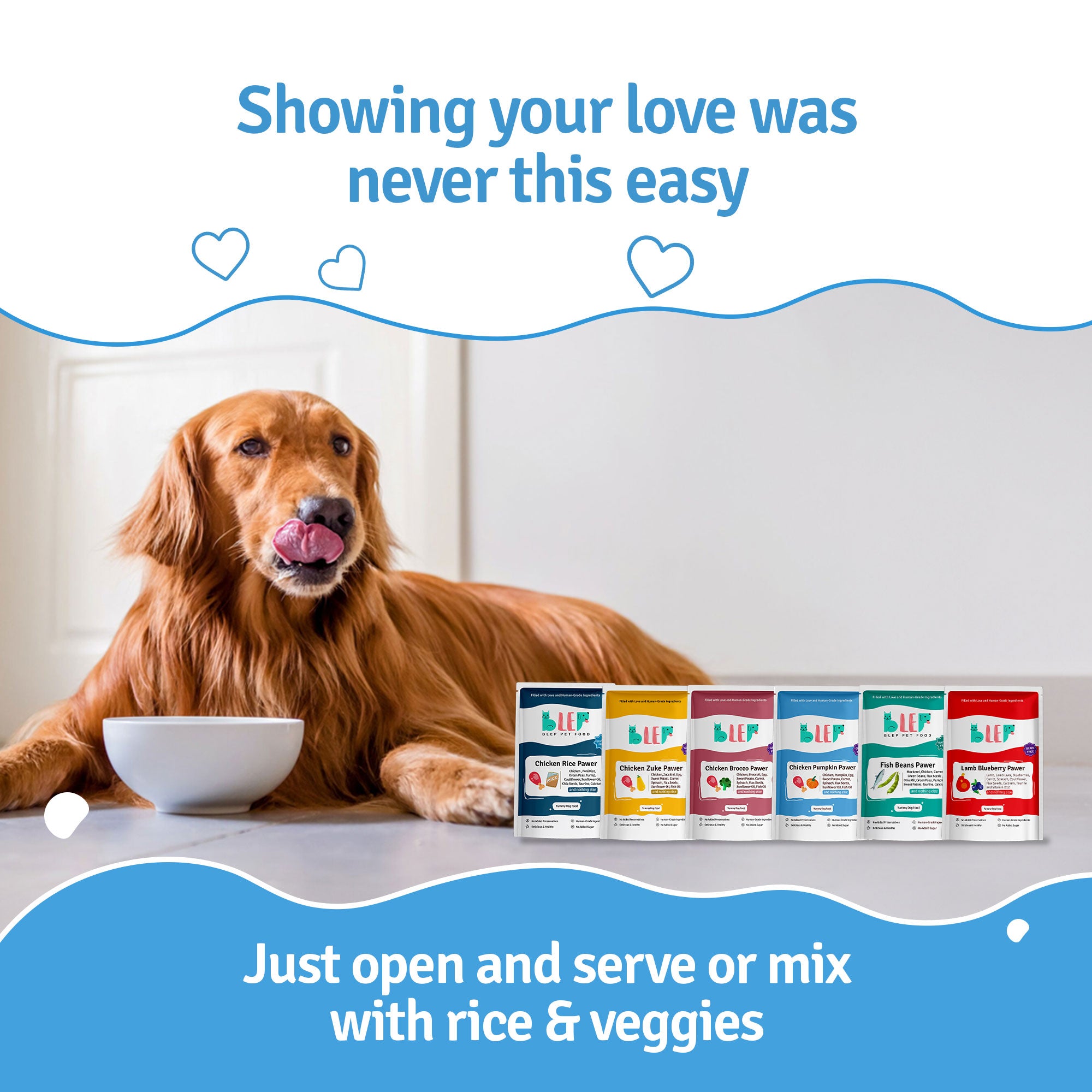 Monthly Pack of All Non-Veg Recipes of Fresh Dog Food (Chicken, Lamb & Fish) - 30