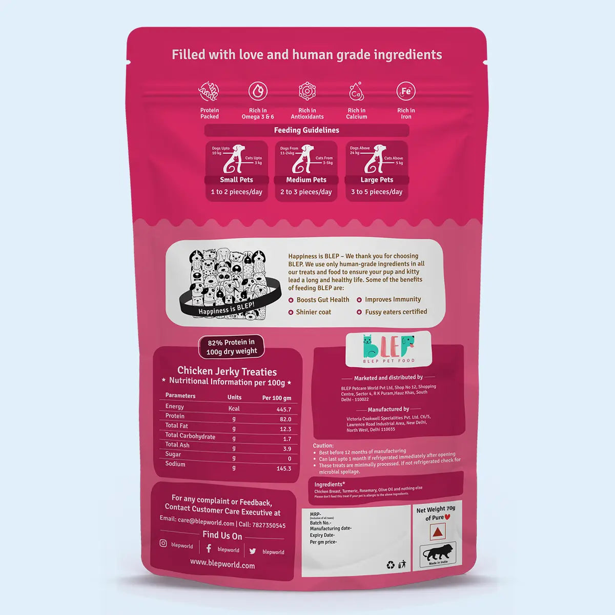 BLEP All-In-One Dog Food Trial Pack - Food, Broth & Treat