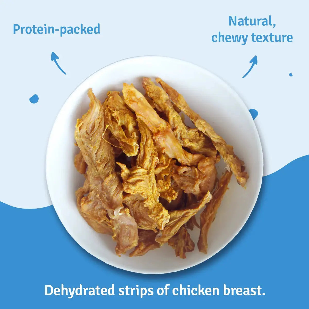 Chicken Jerky Treats for Cats & Dogs - 70g BlepWorld