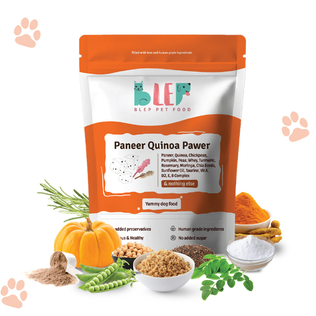 Paneer Quinoa Fresh Dog Food No Preservatives