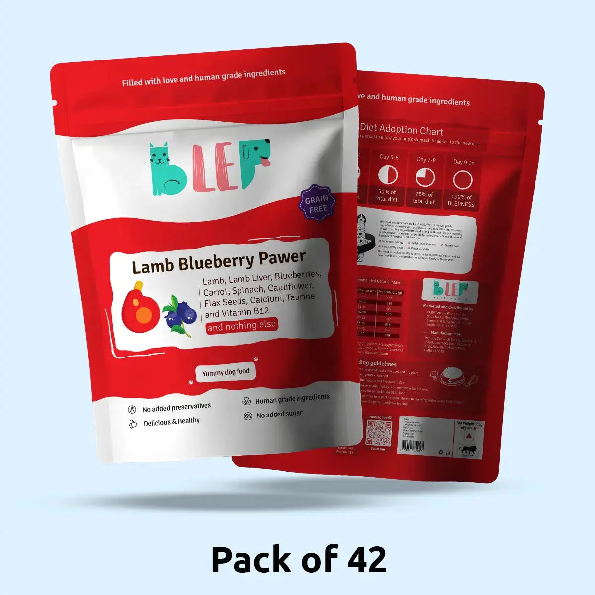 #Packs_42 packs, #Size_300g