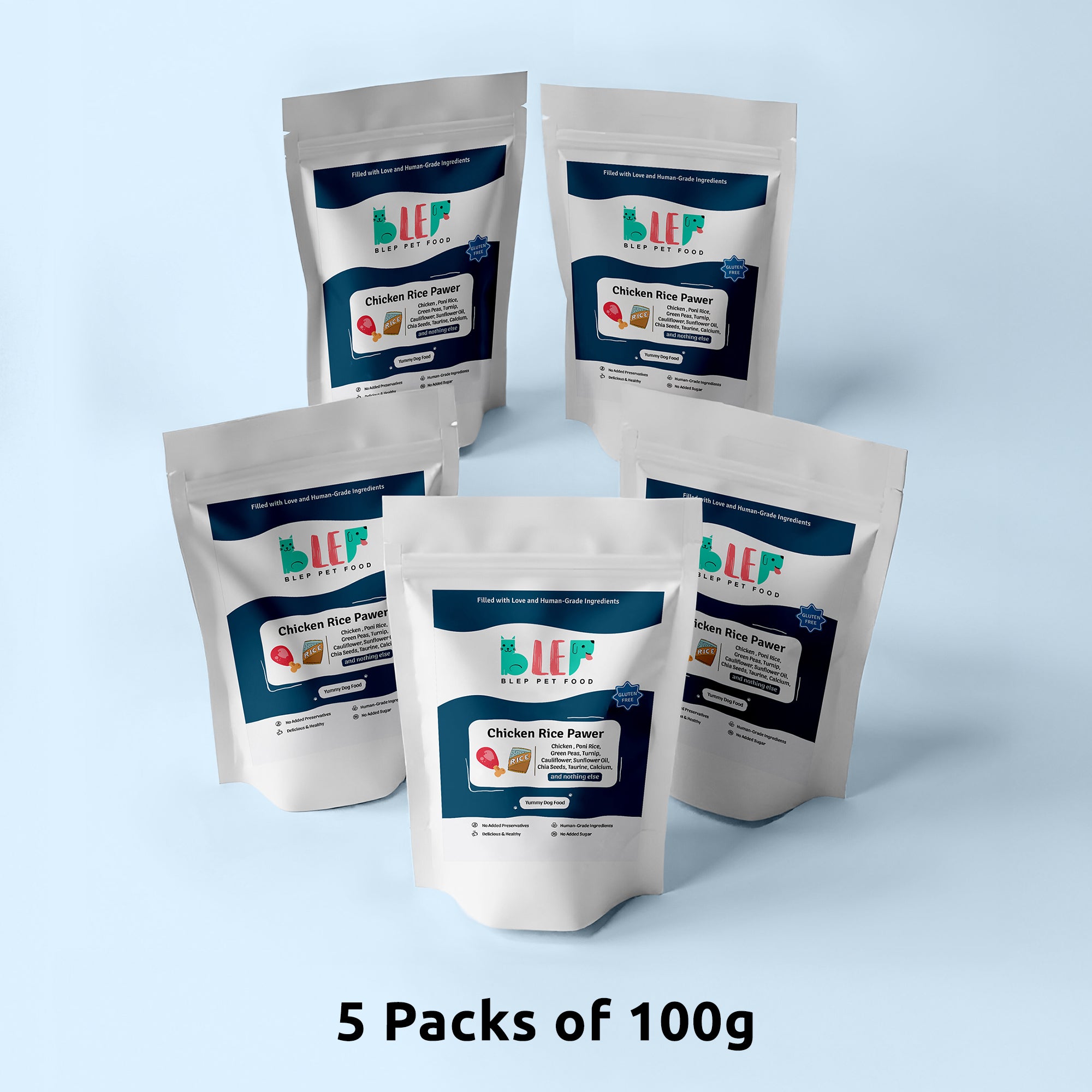 Chicken Rice Dog Food Trial Pack