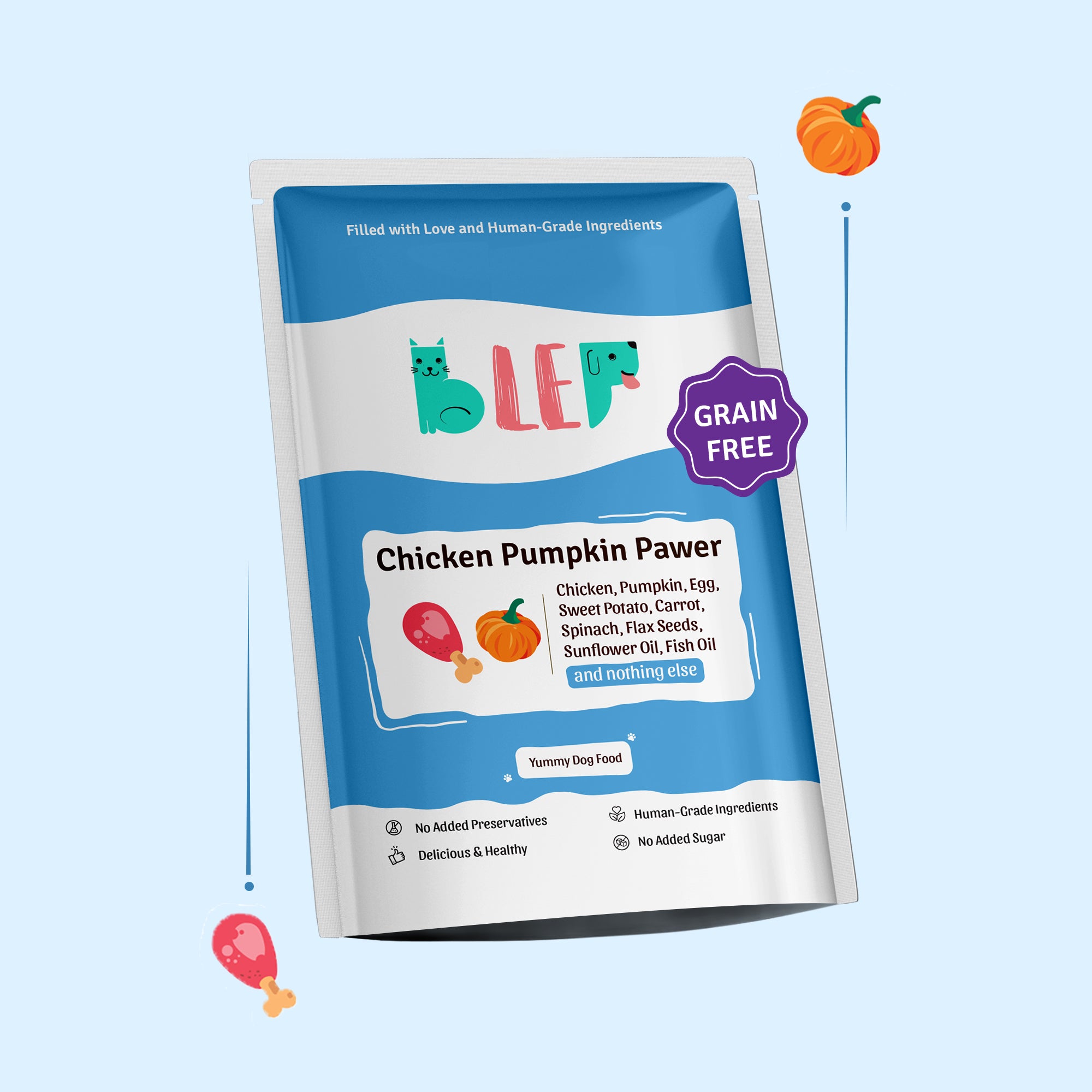Chicken Pumpkin Fresh Dog Food