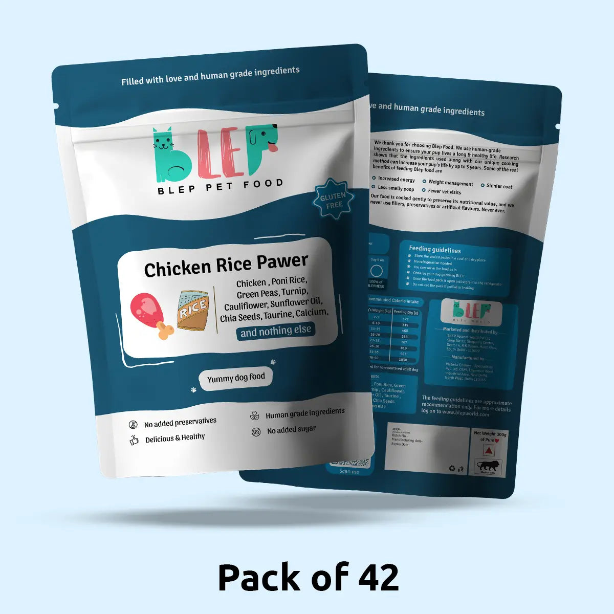 #Packs_42 packs, #Size_300g