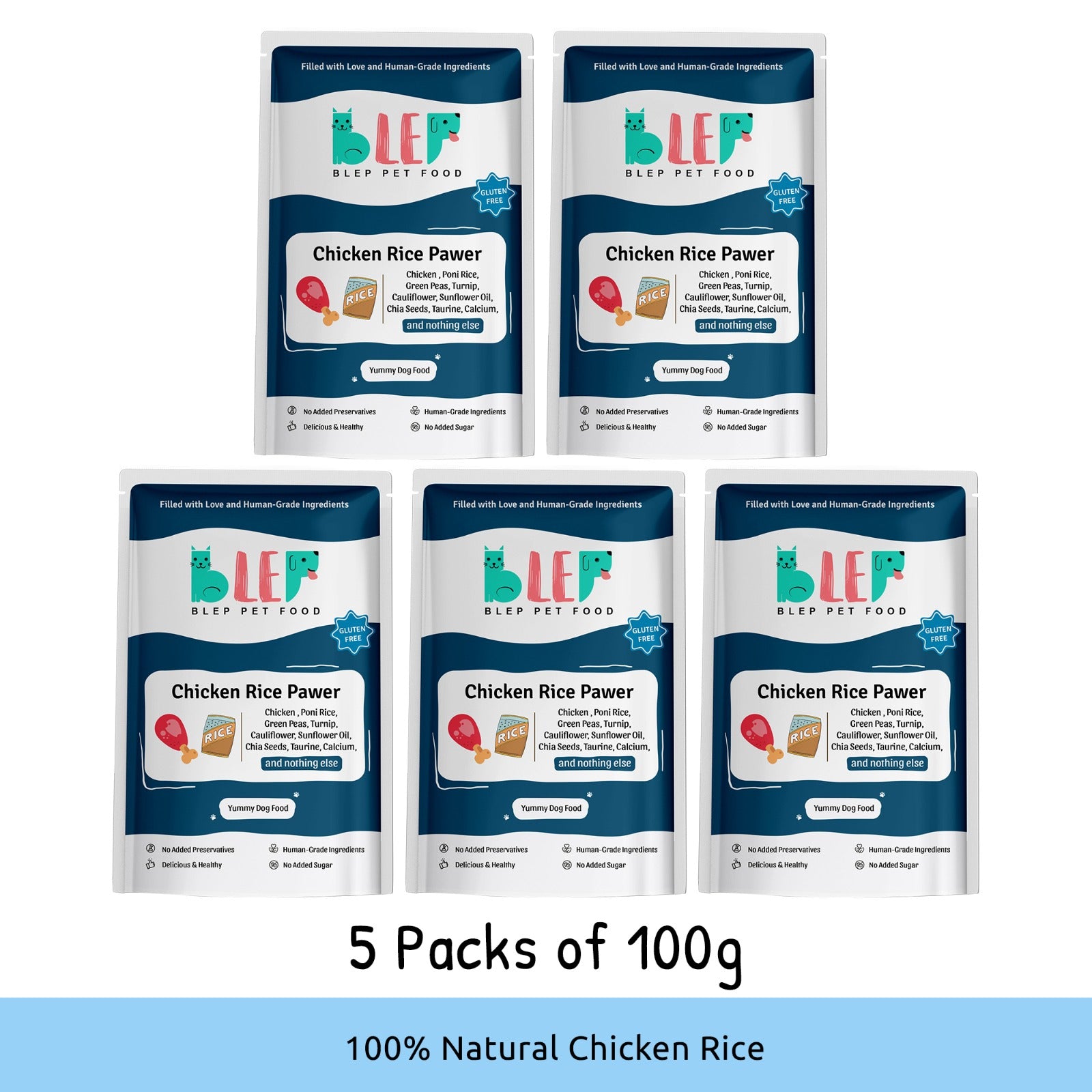 Chicken & Rice Dog Food Trial Pack