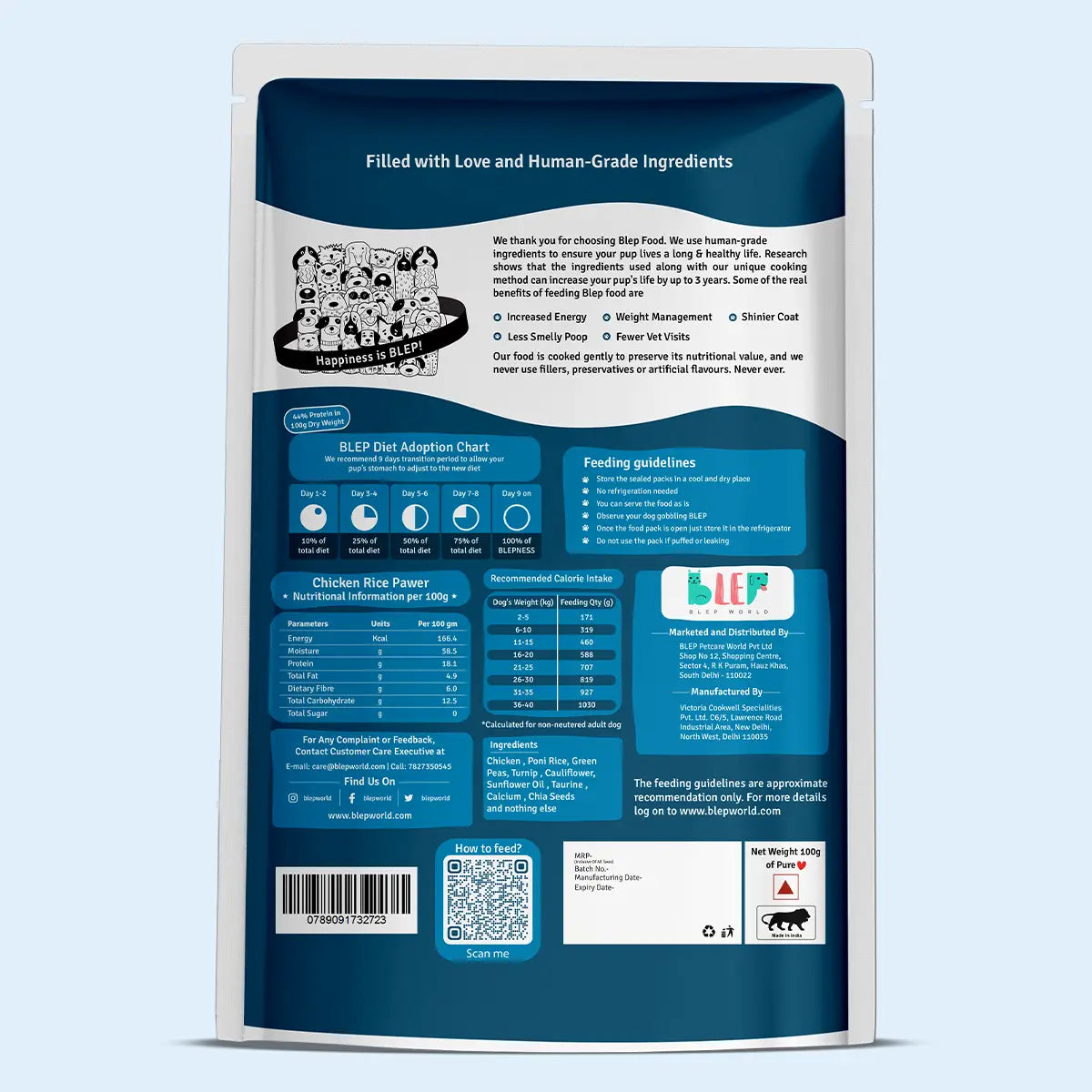 BLEP All-In-One Dog Food Trial Pack - Food, Broth & Treat