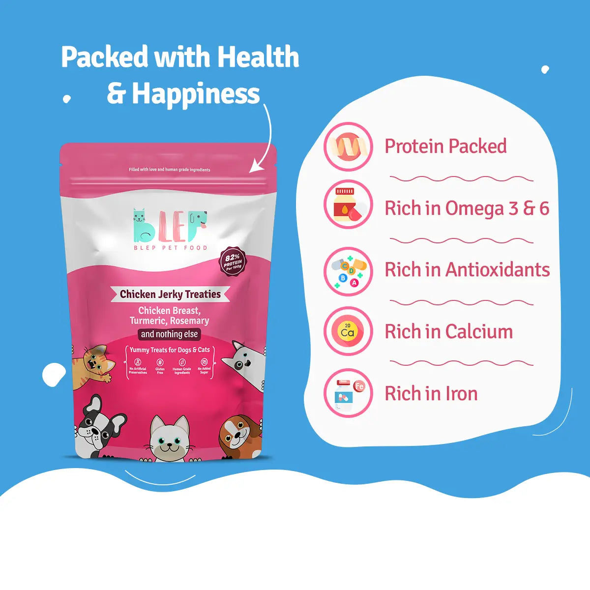 BLEP All-In-One Dog Food Trial Pack - Food, Broth & Treat