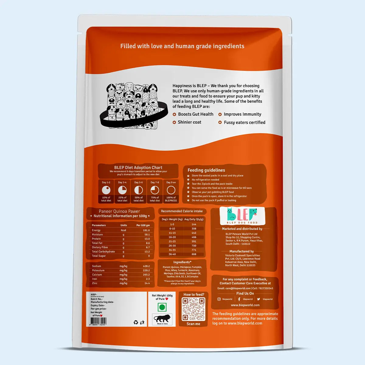 BLEP All-In-One Dog Food Trial Pack - Food, Broth & Treat