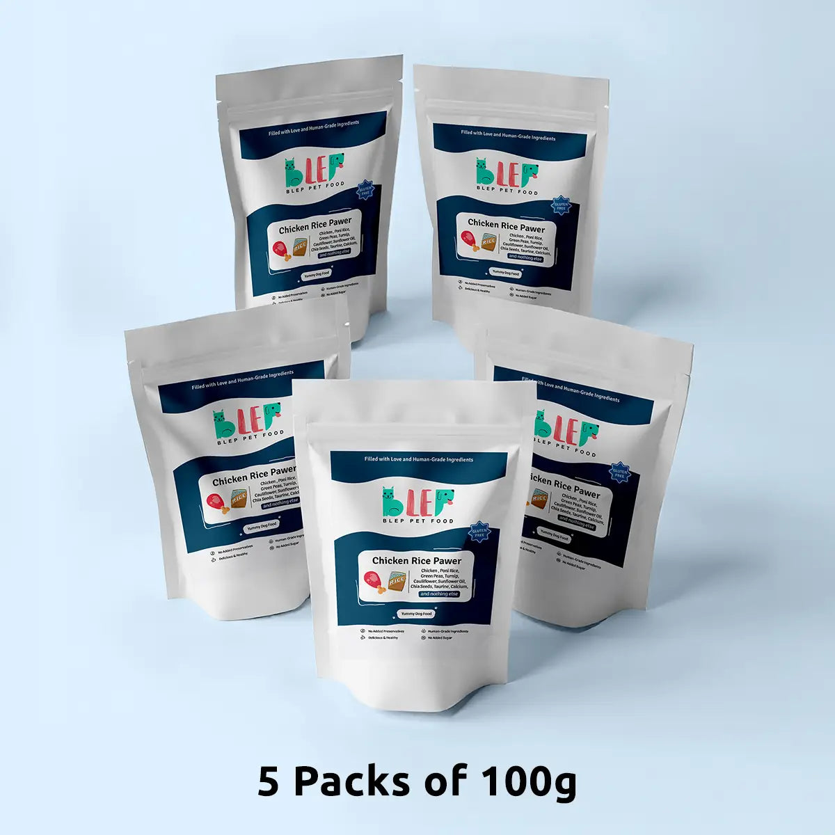 Chicken Rice Dog Food Trial Pack