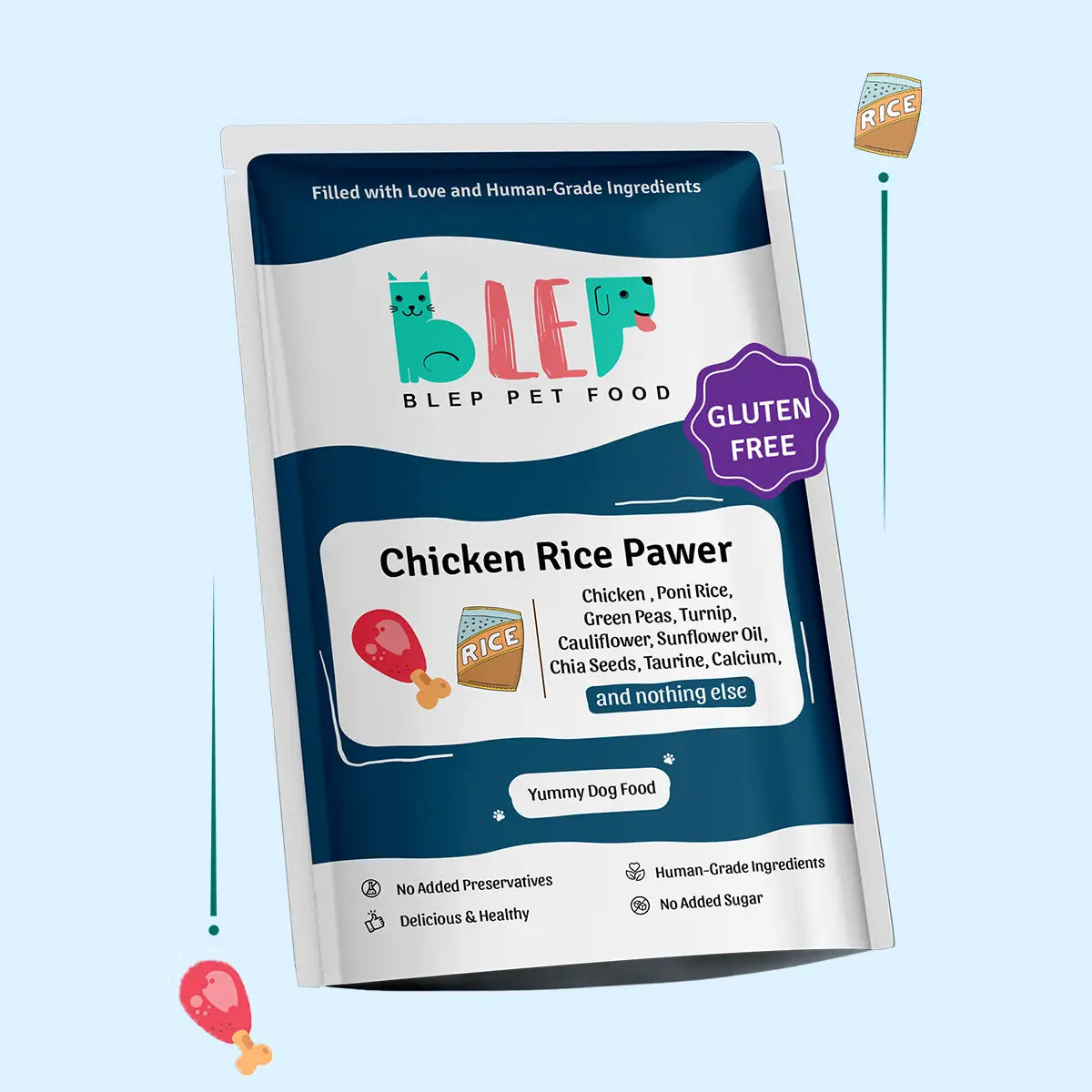 Monthly Pack of Chicken Rice Fresh Dog Food