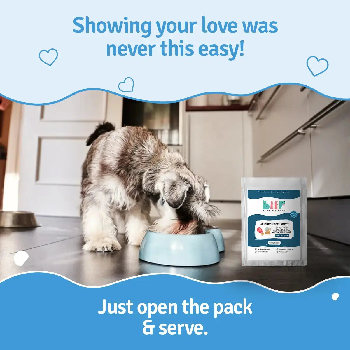 Chicken Rice Fresh Dog Food - Zero Preservatives BlepWorld