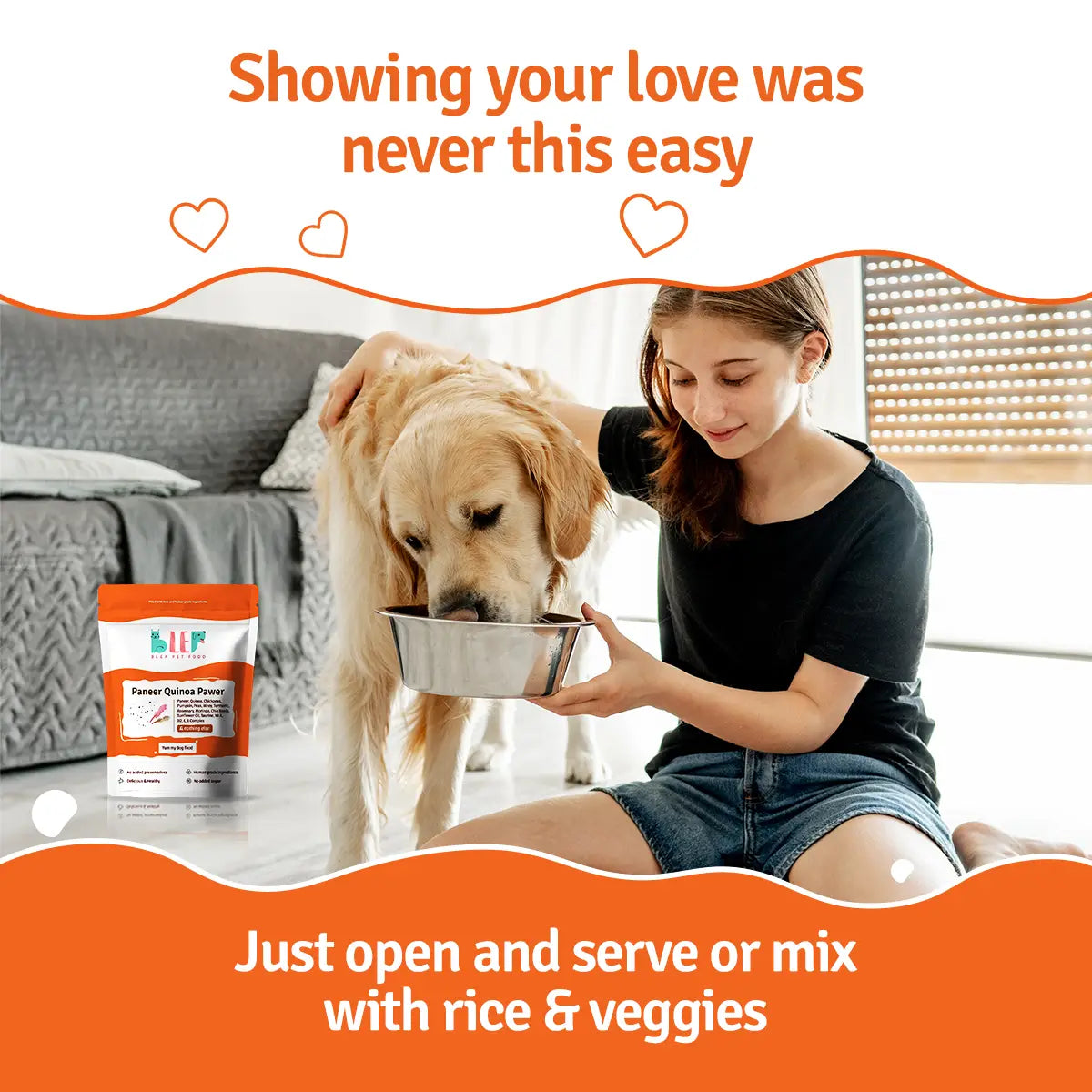 Monthly Pack of Paneer Quinoa Fresh Dog Food