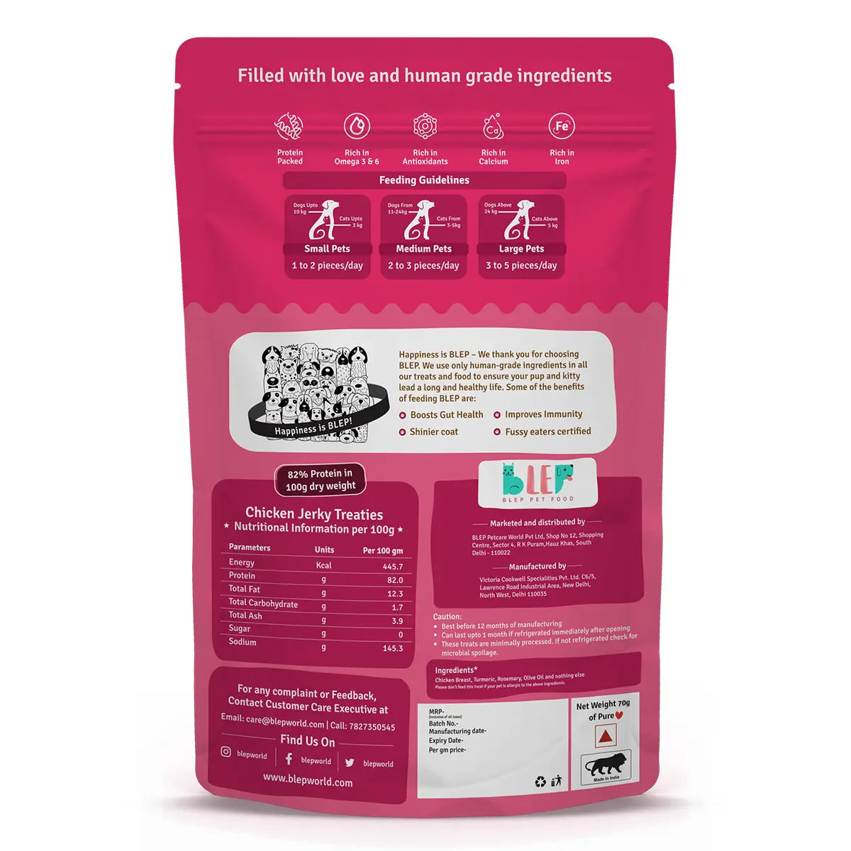 BLEP All-In-One Dog Food Trial Pack - Food, Broth & Treat