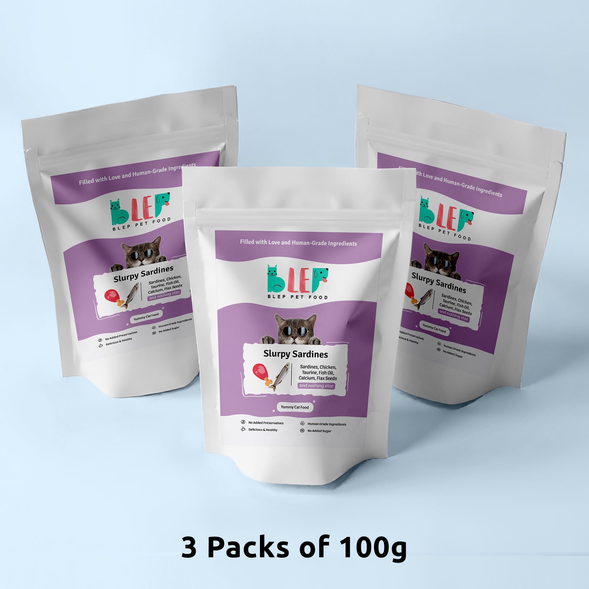 Slurpy Sardines Cat Food Trial Pack