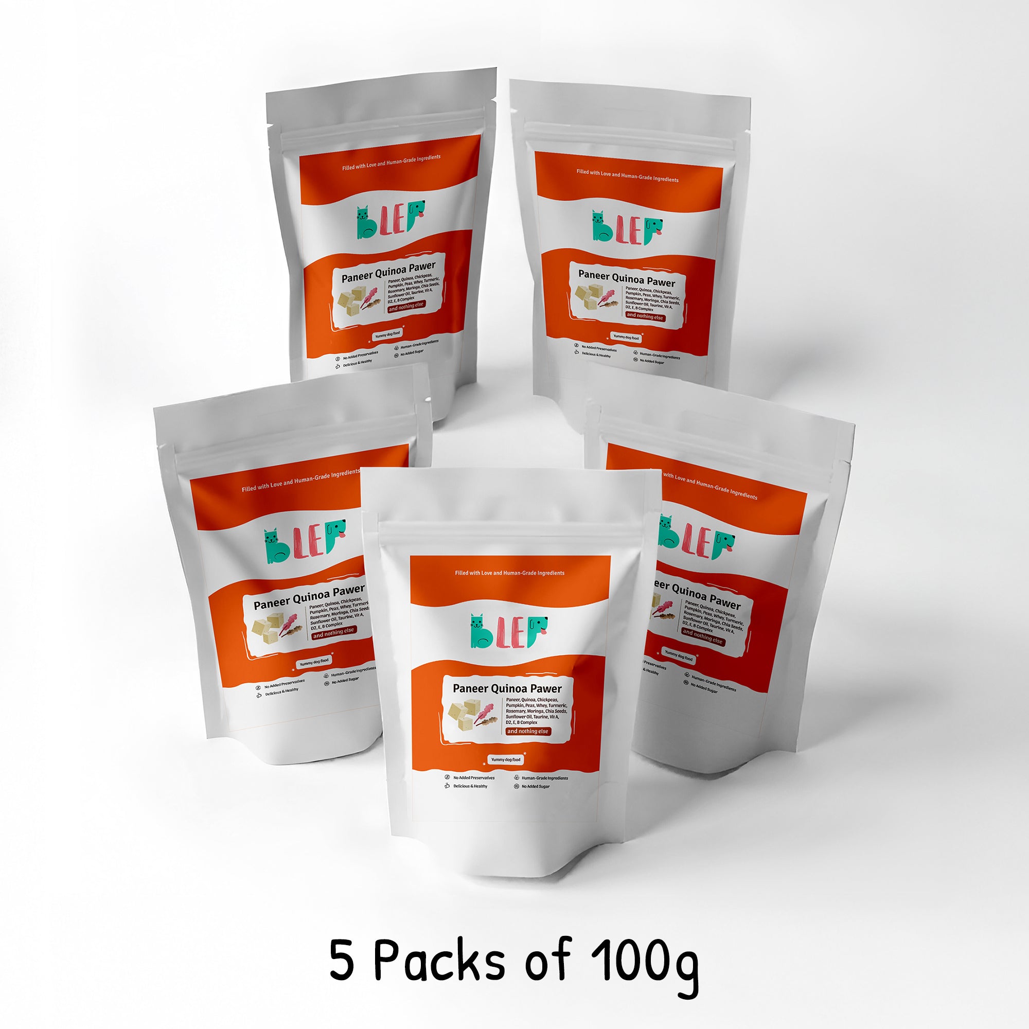 Paneer Quinoa Dog Food Trial Pack